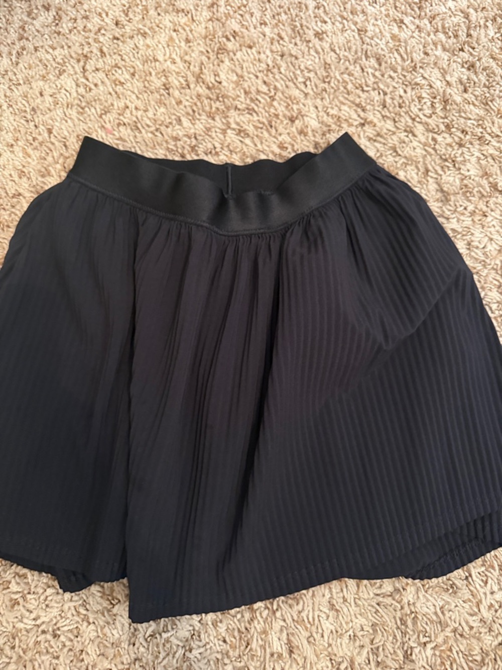 All in motion-Target Black Pleated Skirt with Elastic Waist